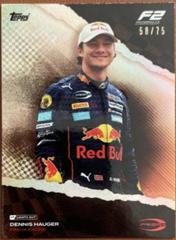 Dennis Hauger Racing Cards 2022 Topps Lights Out Formula 1 Prices