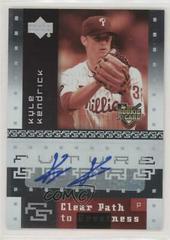 Kyle Kendrick [Autograph] #156 Baseball Cards 2007 Upper Deck Future Stars Prices