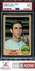 Norm Miller #161 Baseball Cards 1968 O Pee Chee Prices