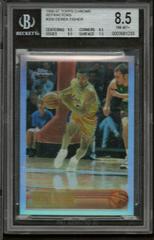 Derek Fisher [Refractor] #206 Basketball Cards 1996 Topps Chrome Prices