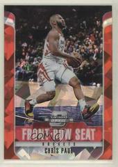 Chris Paul [Red Cracked Ice] #4 Basketball Cards 2018 Panini Contenders Optic Front Row Seat Prices
