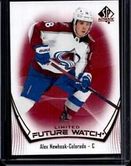 Alex Newhook [Limited Red] #121 Hockey Cards 2021 SP Authentic Prices