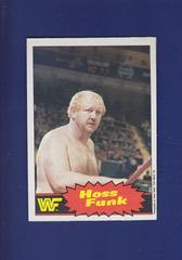 Hoss Funk Wrestling Cards 1985 O Pee Chee WWF Series 2 Prices