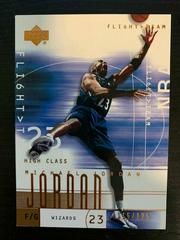 Michael Jordan [Copper] #1 Basketball Cards 2001 Upper Deck Flight Team Prices