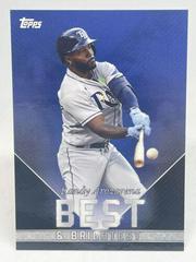 Randy Arozarena [Dark Blue Gradient] #6 Baseball Cards 2022 Topps X Wander Franco Prices