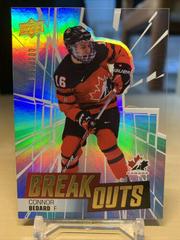 Connor Bedard Hockey Cards 2022 Upper Deck Team Canada Juniors Breakouts Prices