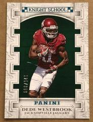 Dede Westbrook [Green] Football Cards 2017 Panini Knight School Prices