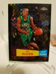 Ray Allen [Xfractor] Basketball Cards 2007 Topps Chrome Prices