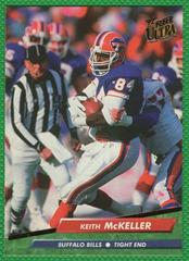 Keith McKeller Football Cards 1992 Ultra Prices