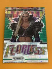 Charlotte Flair [Green Pulsar Prizm] Wrestling Cards 2022 Panini Prizm WWE Fearless Prices