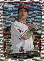 Josh Hamilton [Silver Ice] Baseball Cards 2013 Bowman Prices