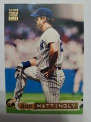 Don Mattingly [Superstar Sampler] Baseball Cards 1994 Stadium Club Prices