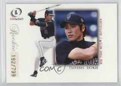 Tsuyoshi Shinjo Baseball Cards 2001 Fleer Legacy Prices