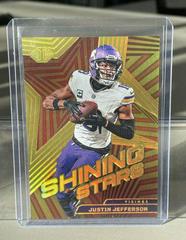 Justin Jefferson [Gold] #13 Football Cards 2023 Panini Illusions Shining Star Prices