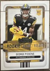 George Pickens #ROY-GPI Football Cards 2022 Panini Contenders Rookie of the Year Prices
