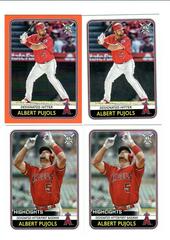 Albert Pujols [Orange] #113 Baseball Cards 2020 Topps Big League Prices