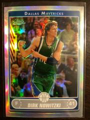 Dirk Nowitzki [Refractor] Basketball Cards 2006 Topps Chrome Prices