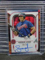 Andruw Jones [Red] Baseball Cards 2022 Topps Tribute Autographs Prices