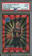 Trae Young [Press Proof Red Laser] #198 Basketball Cards 2018 Panini Donruss Prices