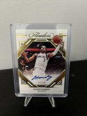 Jaden Hardy [Gold] #27 Basketball Cards 2022 Panini Flawless Autograph Prices