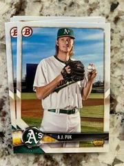A.J. Puk #BP142 Baseball Cards 2018 Bowman Paper Prospects Prices