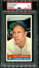 Roy Sievers Baseball Cards 1959 Bazooka Hand Cut Prices