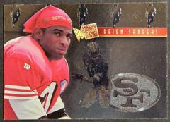 Deion Sanders #9 Football Cards 1995 Fleer Metal Platinum Portraits Prices