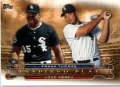 Frank Thomas,Jose Abreu #I-12 Baseball Cards 2015 Topps Inspired Play Prices