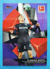 Florian Wirtz [Purple Refractor] Soccer Cards 2020 Topps Finest Bundesliga Prices