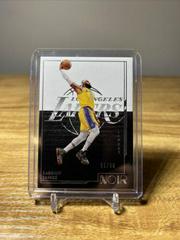LeBron James #110 Basketball Cards 2021 Panini Noir Prices