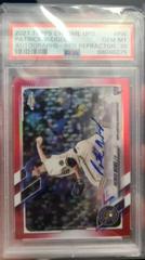 Patrick Weigel [Red Refractor] #CUSA-PW Baseball Cards 2021 Topps Chrome Update Autographs Prices