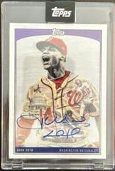 Juan Soto [Purple Autograph] #30A Baseball Cards 2022 Topps X Lauren Taylor Prices