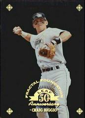 Craig Biggio #96 Baseball Cards 1998 Leaf Prices