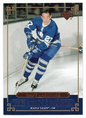 Frank Mahovlich #21 Hockey Cards 2004 Upper Deck Legends Classics Prices