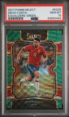 Diego Costa [Green] Soccer Cards 2017 Panini Select Equalizers Prices