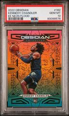 Kennedy Chandler [Neon Flood] #182 Basketball Cards 2022 Panini Obsidian Prices