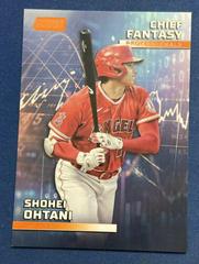 Shohei Ohtani [Orange] Baseball Cards 2023 Stadium Club Chief Fantasy Professionals Prices