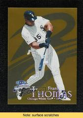 Frank Thomas [Gold] #27G Baseball Cards 1999 Fleer Brilliants Prices