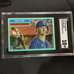 Josh Jung [Aqua Sparkle] #10 Baseball Cards 2023 Topps Archives Prices