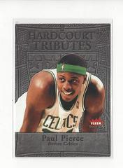 Paul Pierce Basketball Cards 2004 Fleer Tradition Hardcourt Tributes Prices