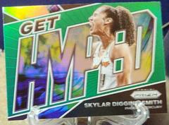Skylar Diggins Smith [Green] #1 Basketball Cards 2022 Panini Prizm WNBA Get Hyped Prices