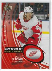 Chase Pearson [Red] #RR-7 Hockey Cards 2022 Upper Deck Trilogy Rookie Renditions Prices