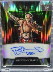 Shawn Michaels [Flash Prizm] Wrestling Cards 2022 Panini Select WWE Signature Selections Prices