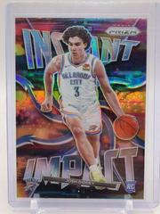 Josh Giddey [Silver Prizm] #4 Basketball Cards 2021 Panini Prizm Instant Impact Prices