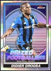 Didier Drogba #PF-17 Soccer Cards 2022 Finest MLS Prized Footballers Prices