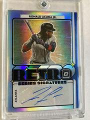 Ronald Acuna Jr. Baseball Cards 2021 Panini Donruss Optic Retro Signature Series Prices