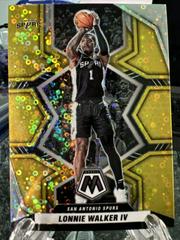 Lonnie Walker IV [Fast Break Gold] #1 Basketball Cards 2021 Panini Mosaic Prices