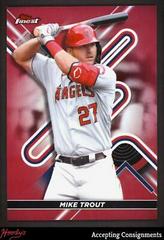 Mike Trout [Red] Baseball Cards 2022 Topps Finest Prices