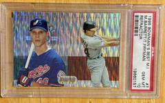M. Barrett, T. Fryman [Refractor] #7 Baseball Cards 1995 Bowman's Best Mirror Image Prices