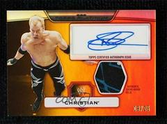 Christian [Gold] Wrestling Cards 2010 Topps Platinum WWE Prices